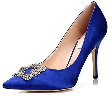 manolo blahnik something blue shoes replica|manolo blahnik dupe pump.